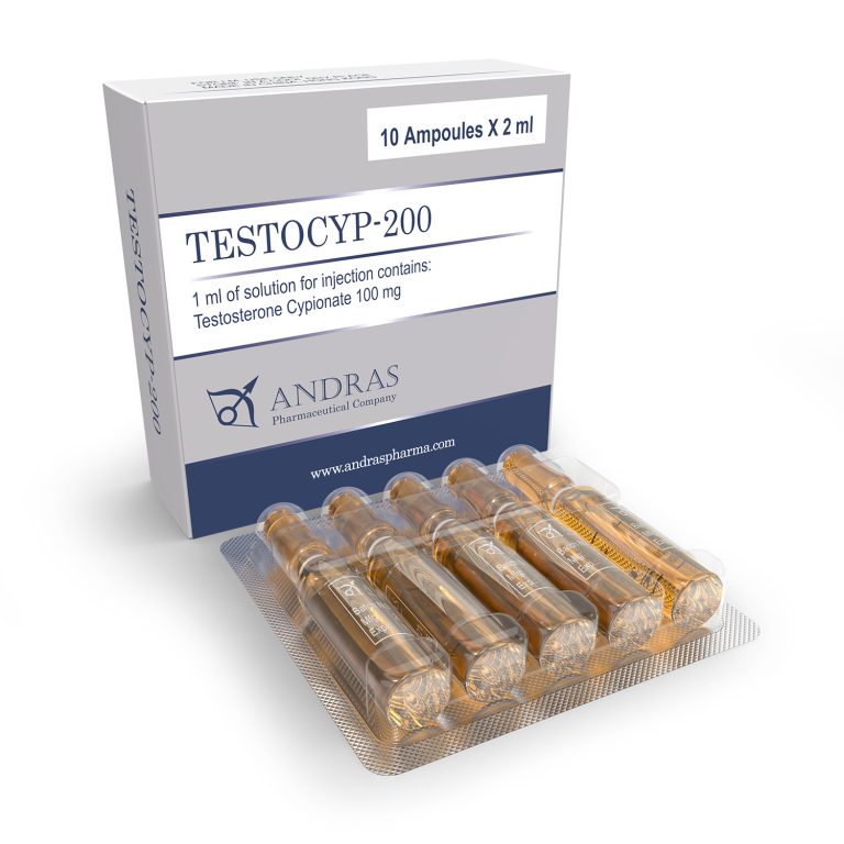 Testo C Spectrum 10 ампул 200 мг/мл Тестостерон ципионат Андрас Профарм