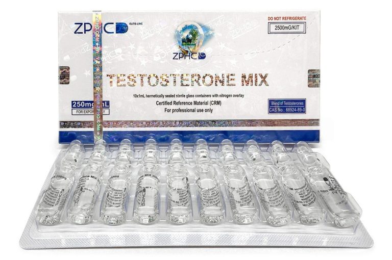 Testosterone Mix ZPHC new 250 мг/ампула 10 ампул Testosterone Mix ZPHC Profarm